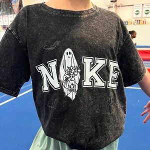 Source Unknown Black Graphic Women's Tee